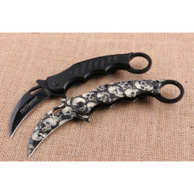 Fox FA30 fast opening three colors claw knife karambit UD404826